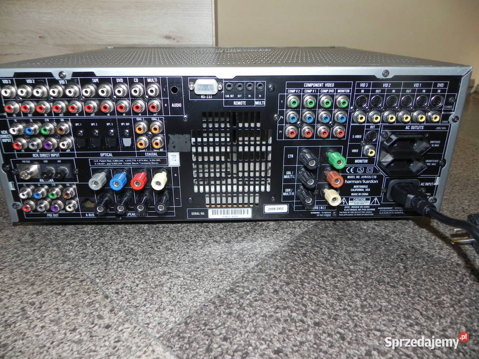 Amplituner Harman Kardon AVR 435 71 Amplitunery śląskie Dąbrowa Górnicza