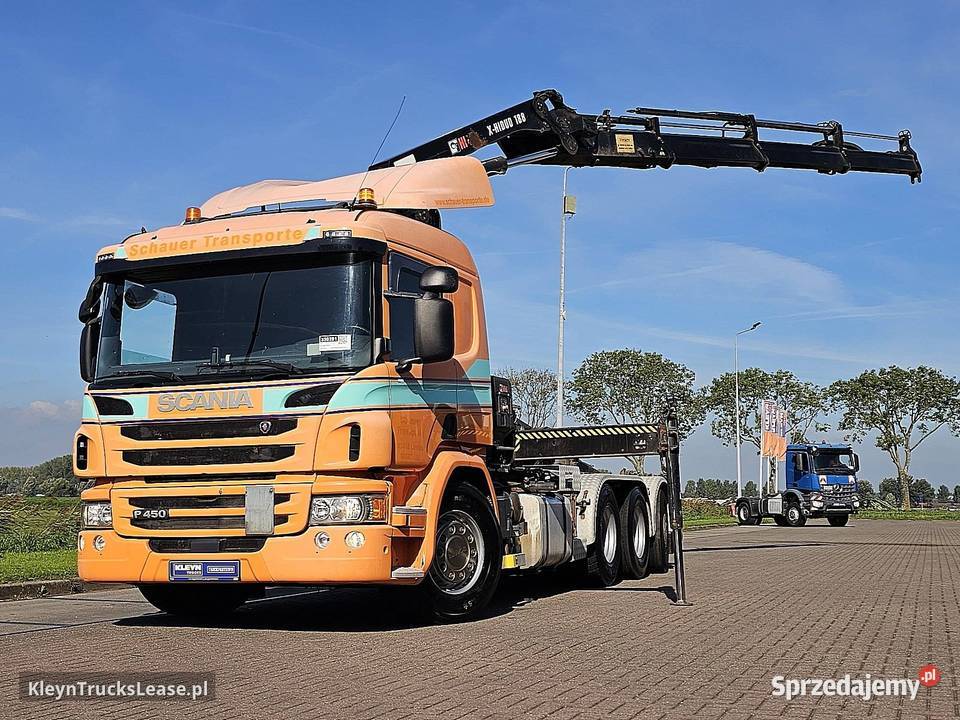 Scania P450 8X46 HIAB 188E3 hakowiec 2017 pomorskie