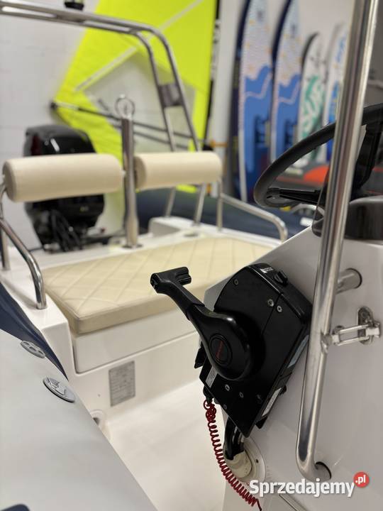 Łódź hybrydowa RIB Uone U480 z silnikiem Mercury Poznań sprzedam
