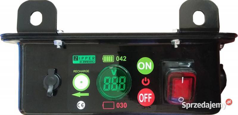 TACZKA ELEKTRYCZNA ZIPPER ZIEWB500LI 150 75 L Mikołów