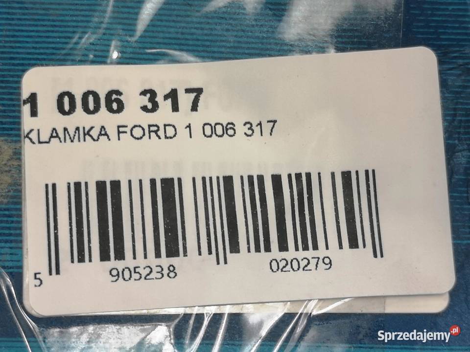 KLAMKA WEW PRAWY TYŁ FORD MONDEO 19942001 osobowe sprzedam