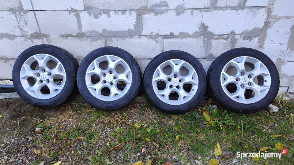 Koła alufelgi 16 Opel I GM opony całoroczne 5mm małopolskie Kraków