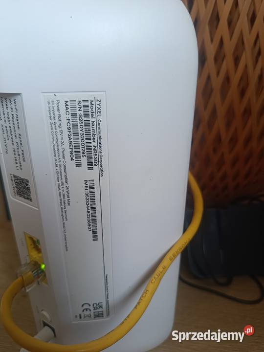 Router 5G Zyxel 5309 WiFi 6 na kartę Nano SIM Łapy