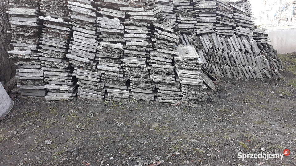 Dachówka cementowa i gąsiory małopolskie Bochnia sprzedam