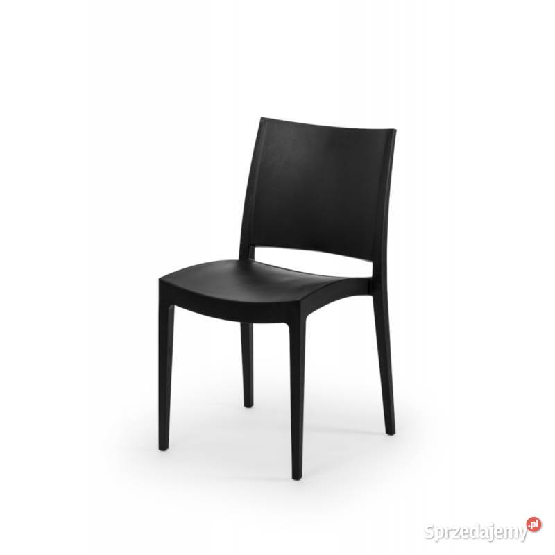 Krzesło krzesła kawiarniane, do restauracji GOMERA czarne