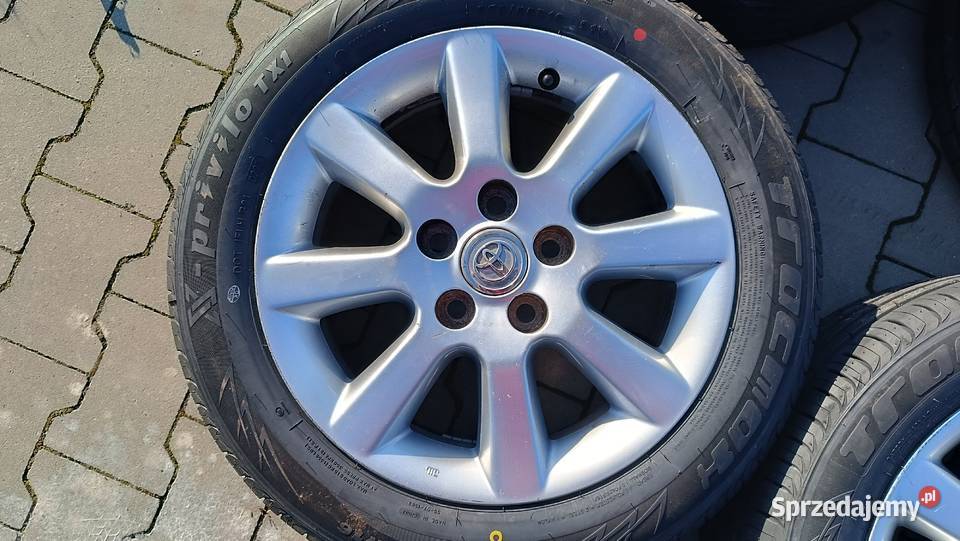 Felgi aluminiowe Toyota 16 5x1143 ET45 601mm Rybnik