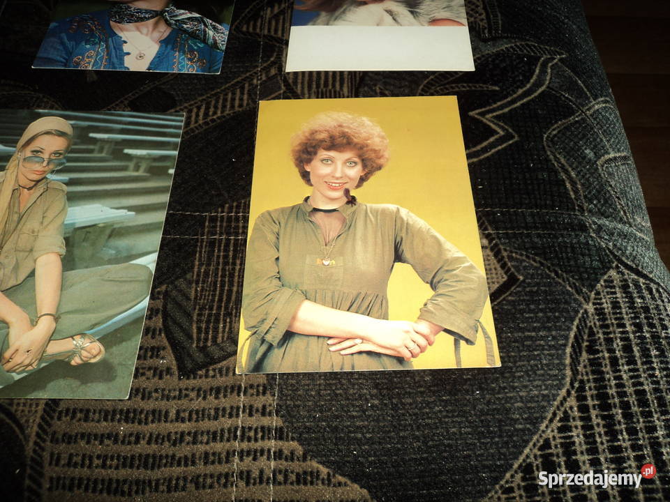 6 pocztówek widokówek celebrytów polskich 2