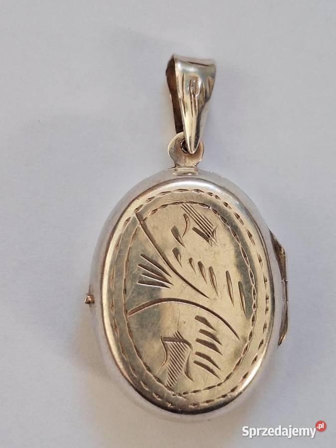 Zawieszka sekretnik srebro 925 vintage piękna Gdańsk sprzedam