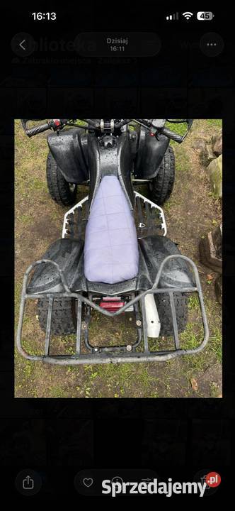 Quad EGL 250 ZAREJESTROWANY zachodniopomorskie Warnowo