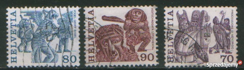 Zn Szwajcaria Mi 1280 2 kas 1984 Filatelistyka śląskie