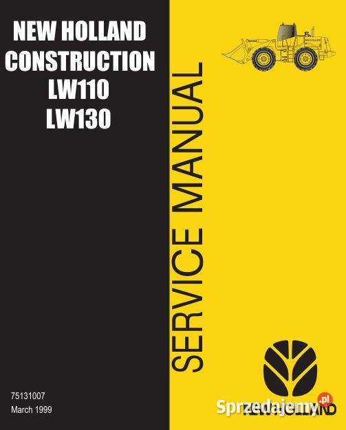 Holland LW110 LW130 ładowarka instrukcja