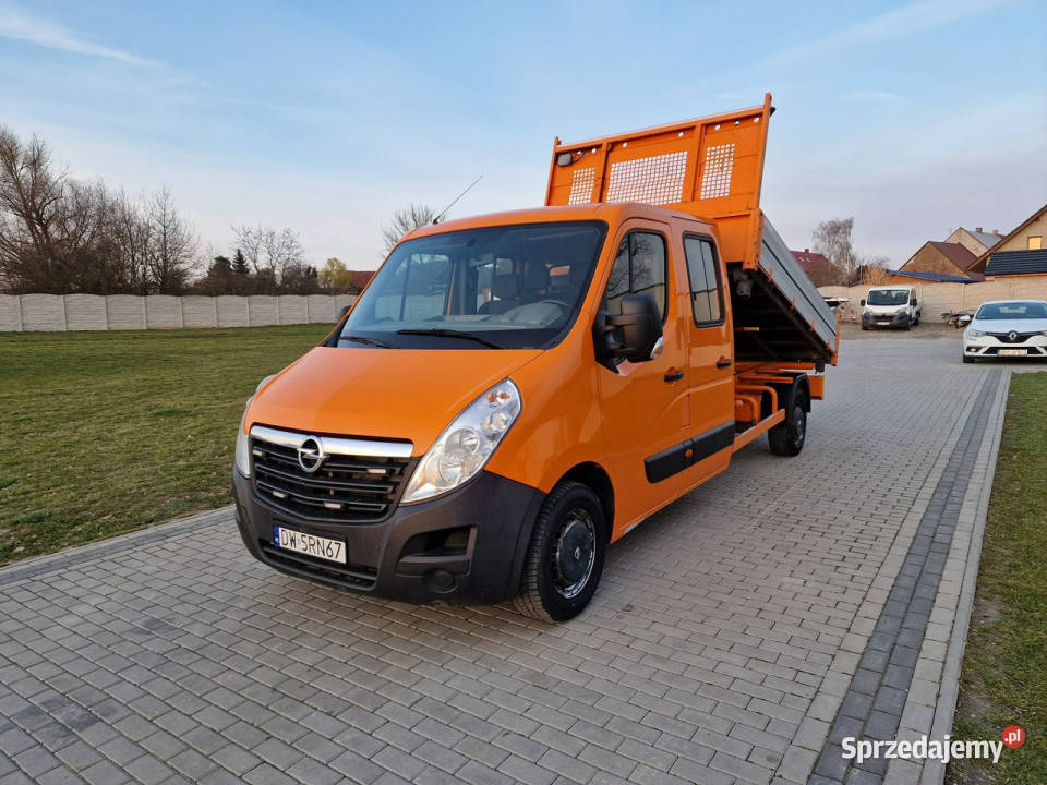 Opel Movano 2015r 23cdti Klima Doka Brygadówka autoalarm Strobice