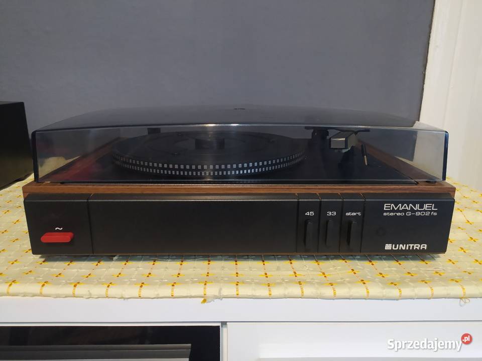 Gramofon Unitra Emanuel egzemplarz Gramofony