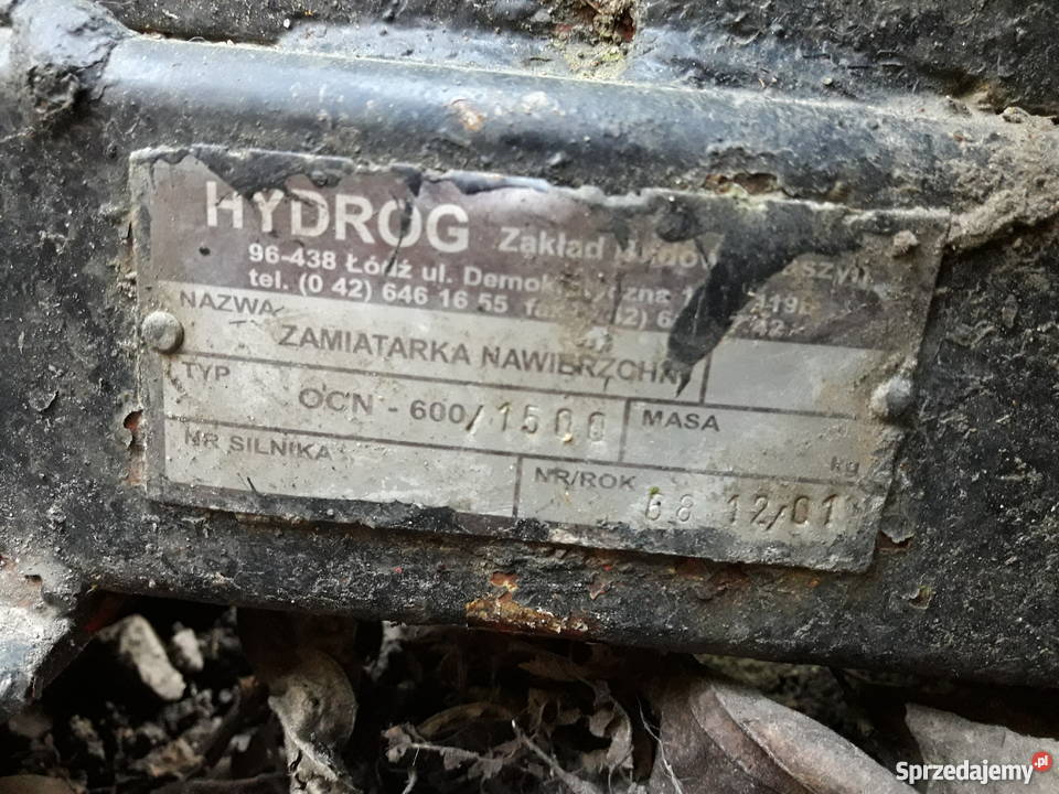 Zamiatarka do Ursusa c360 Legnica