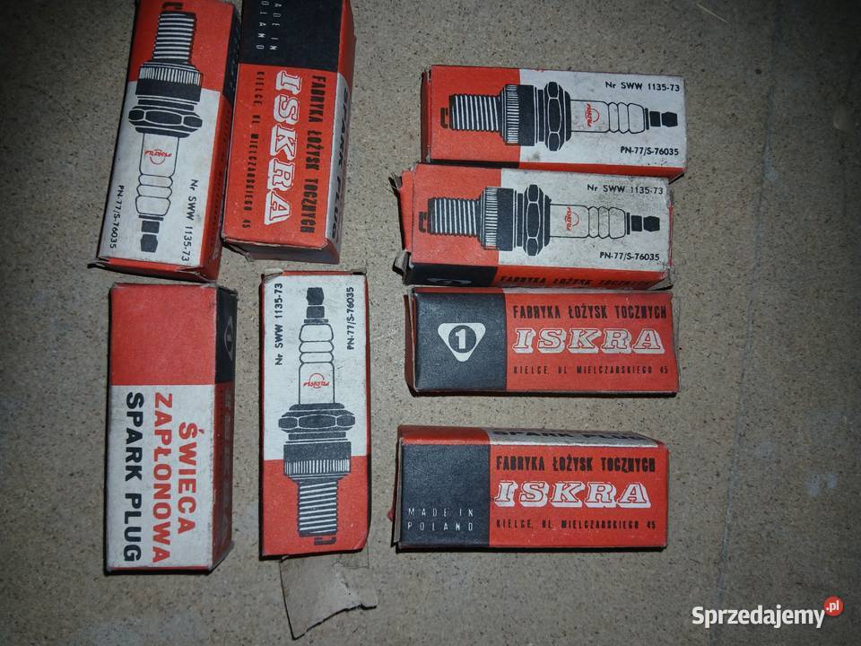 Świece zapłonowe do Syreny osobowe Pułtusk sprzedam