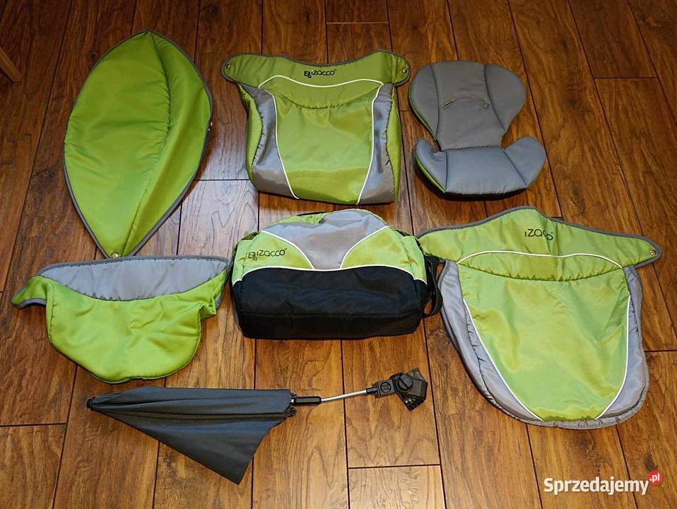 Wózek izacco wielofunkcyjny3w1 Spacerówka Łuków sprzedam