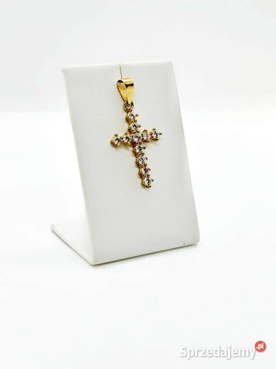 Złota Zawieszka pr 333 113g Krzyżyk warmińsko-mazurskie Elbląg