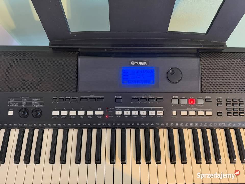Keyboard Yamaha PSRE433 statyw