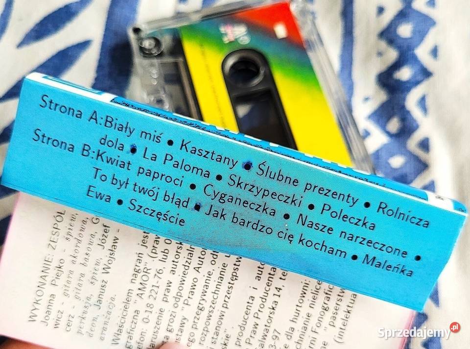 Piosenki weselne biesiadne Disco polo 5 kaset w Chełmno sprzedam