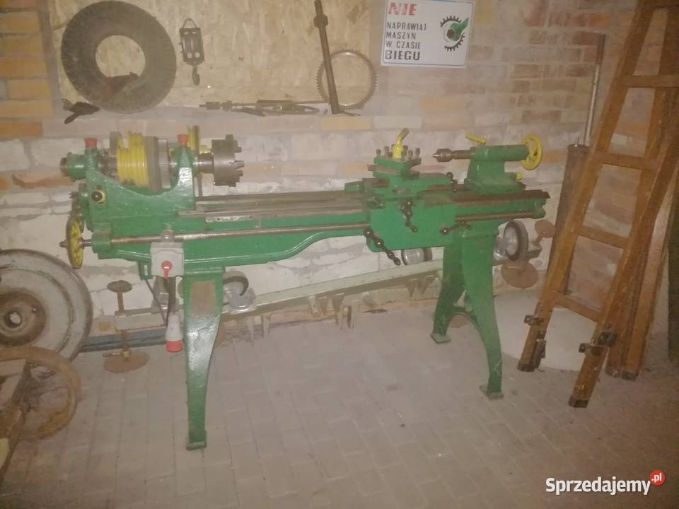 Zabytkowa tokarka Produkcja Dorohucza