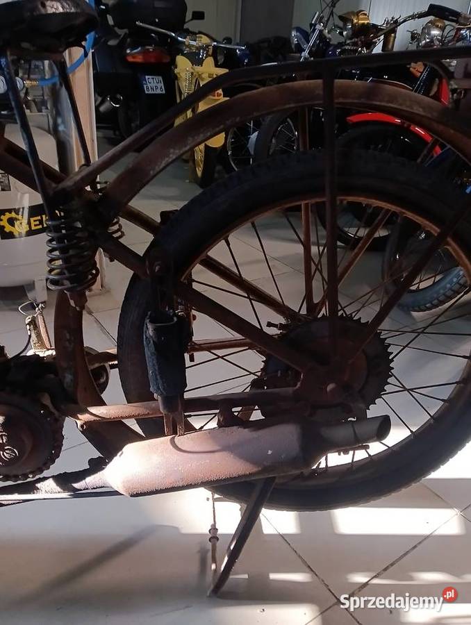 Motobecane D1 1926 uszkodzony Gostycyn
