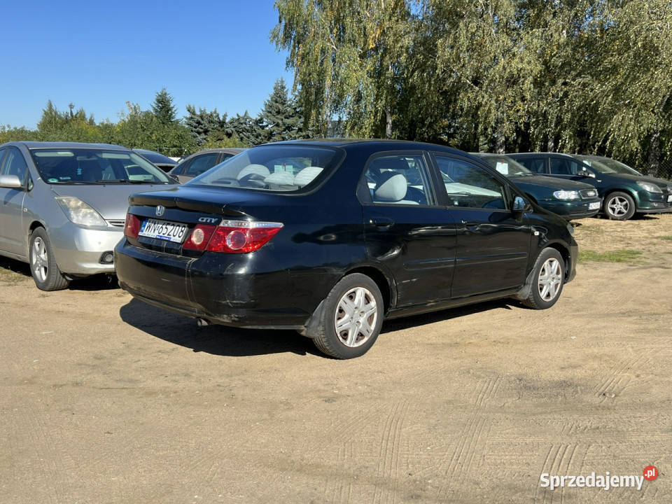 Honda City 13 Benzyna 2006r Z Klimatyzacją mazowieckie Warszawa