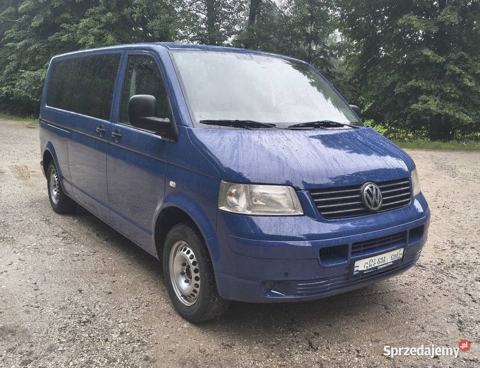 VW T5 Caravelle Transporter 19 TDi 9 osobowy immobilizer Przysucha sprzedam