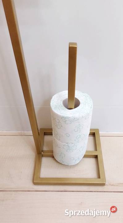 Nowoczesny Stojak Łazienkowy na papier Metalowy Uchwyty na papier Sobienie-Jeziory