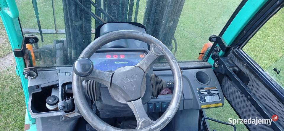 Wózek widłowy 25 tony triplex Mitsubishi Wózki widłowe mazowieckie Rzeczniów