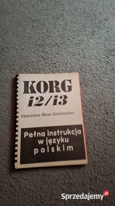 Instrukcja KORG i2i3 Brochów