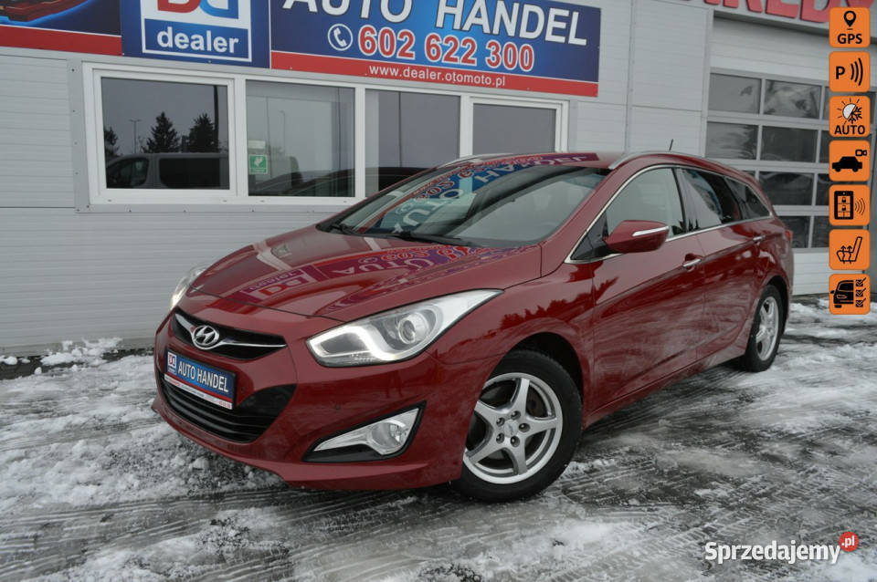 Hyundai i40 17 CRDi Serwis LED Kamera Navi Skóra czujnik parkowania Hrubieszów