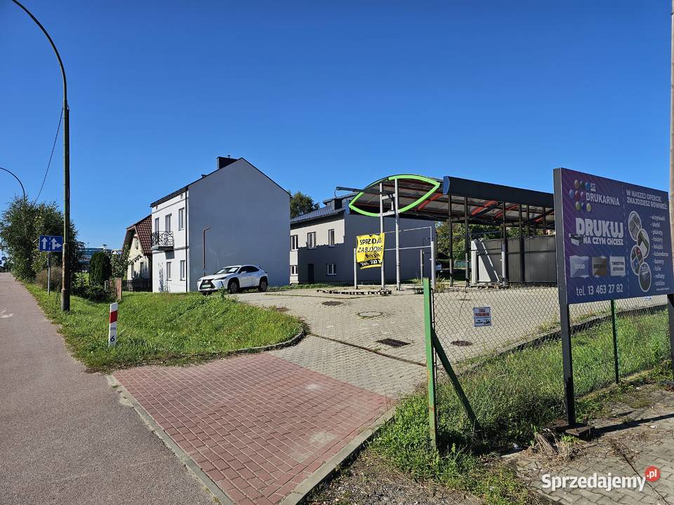 Działka inwestycyjna Sanok