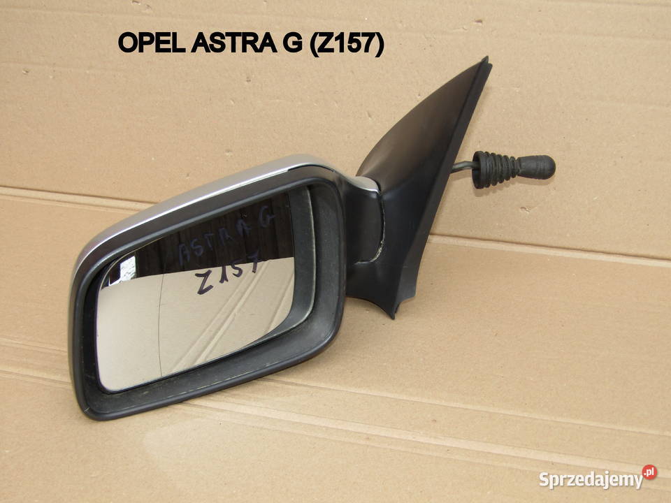 LUSTERKO ZEWNĘTRZNE LEWE OPEL ASTRA G RĘCZNE Rok produkcji 2002 Mysłaków