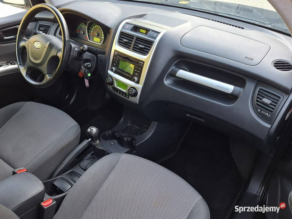 Kia Sportage ŁADNA 20 GAZ tempomat komputer szary Sportage Olsztyn
