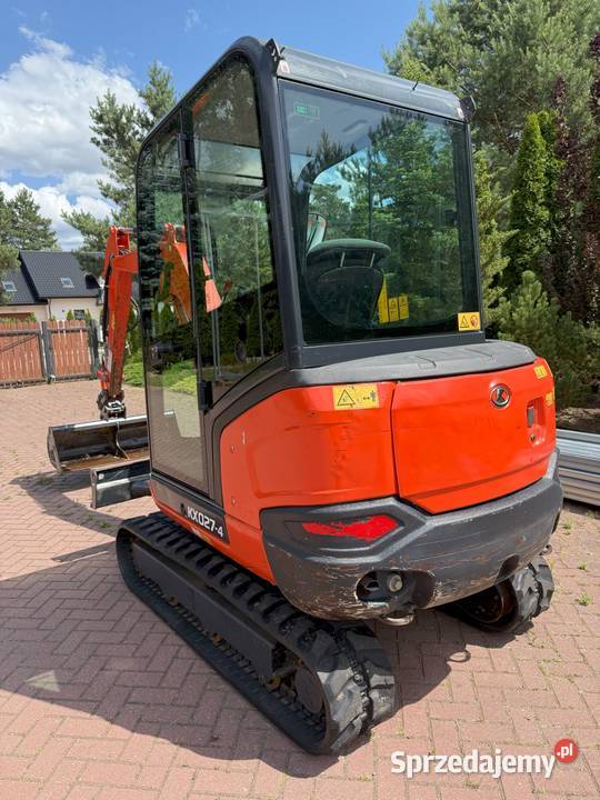 Minikoparka KUBOTA KX0274 2 godzin Gostynin