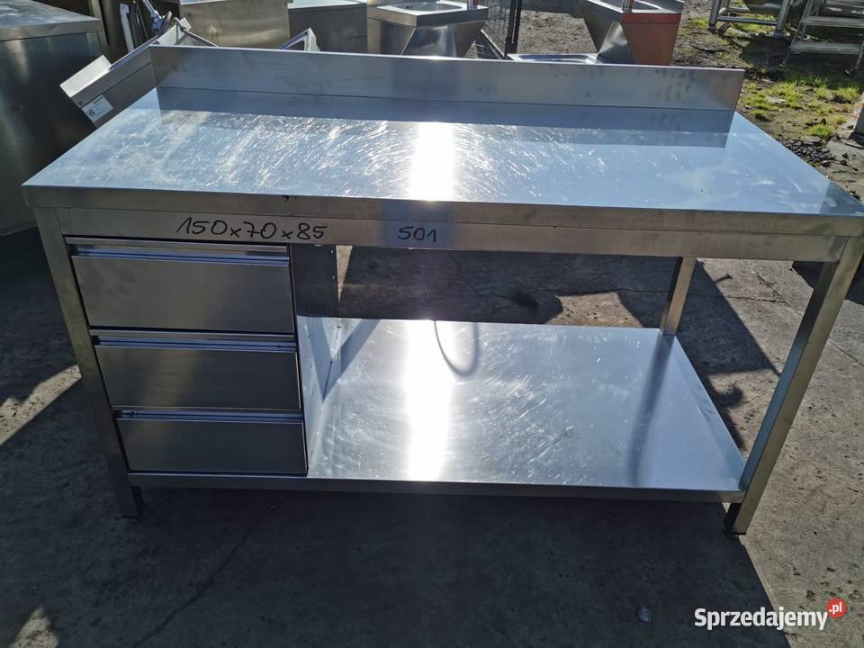 Stół roboczy 3 szuflady 150x70x85 501 Krotoszyn