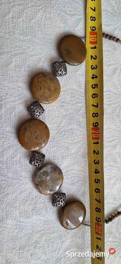 naszyjnik z kamienia naturalnego 18 Wrocław