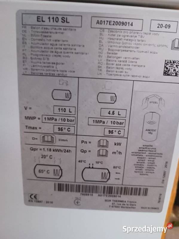 Piec olejowy De Dietrich EFUS 22 Pogorzel
