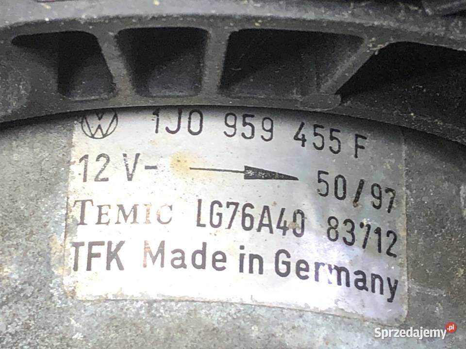 WENTYLATOR CHŁODNICY AUDI A3 8L 19 110