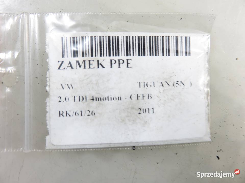 ZAMEK PRAWY PRZEDNI VW TIGUAN 5N 5N1837016C