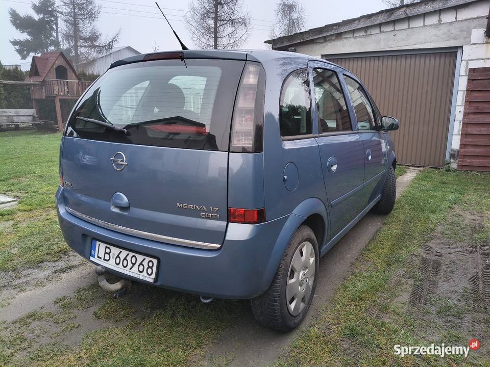 Meriva 17 CDTI 2007r klimatyzacja Parczew