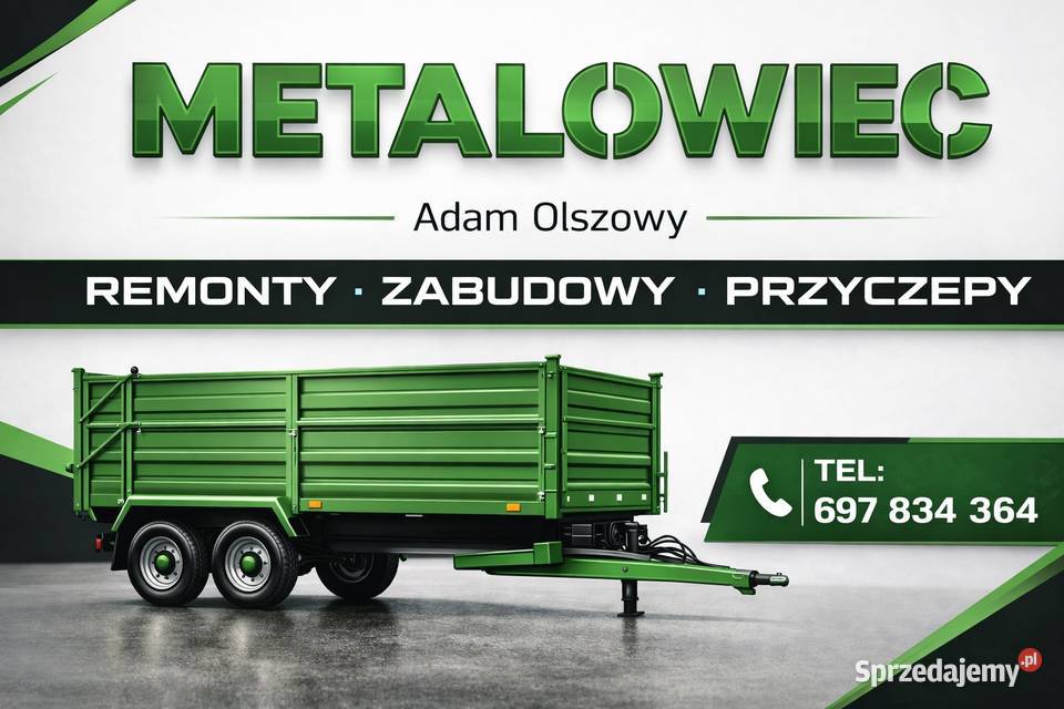 Przyczepa jednoosiową SAM Lubiewo sprzedam