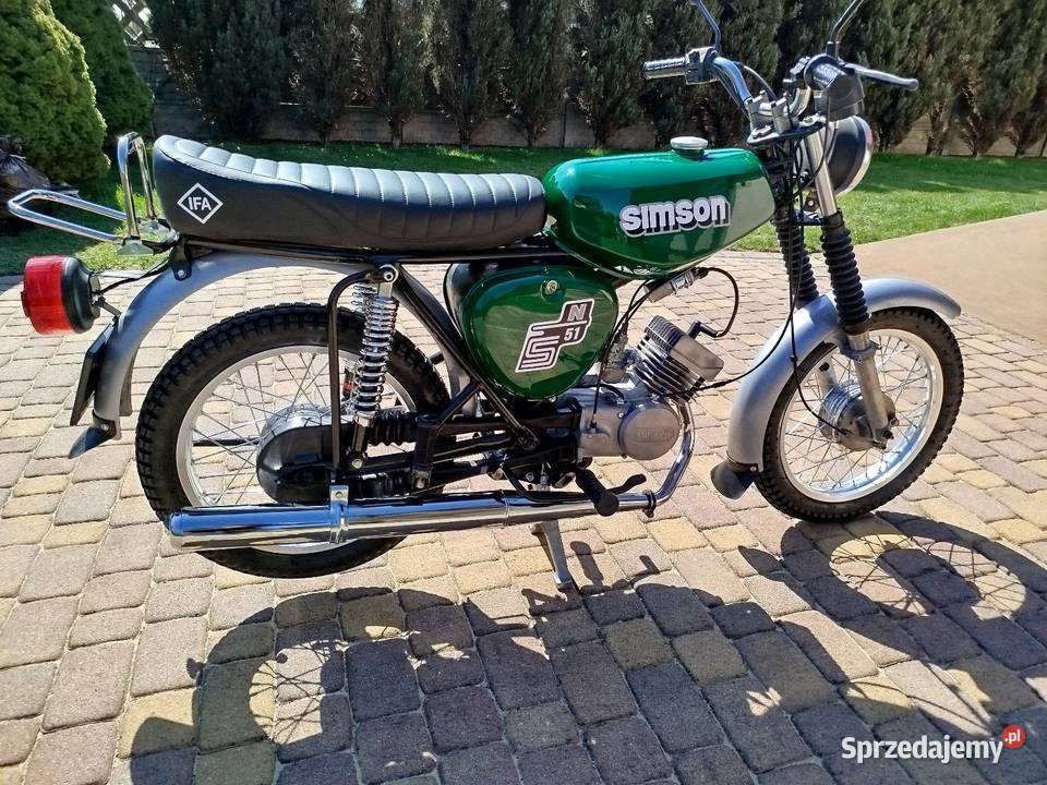 Simson S51 1989r Pajęczno