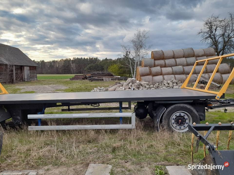 Przyczepa transportowa platforma Schmitz laweta lubelskie Curyn sprzedam