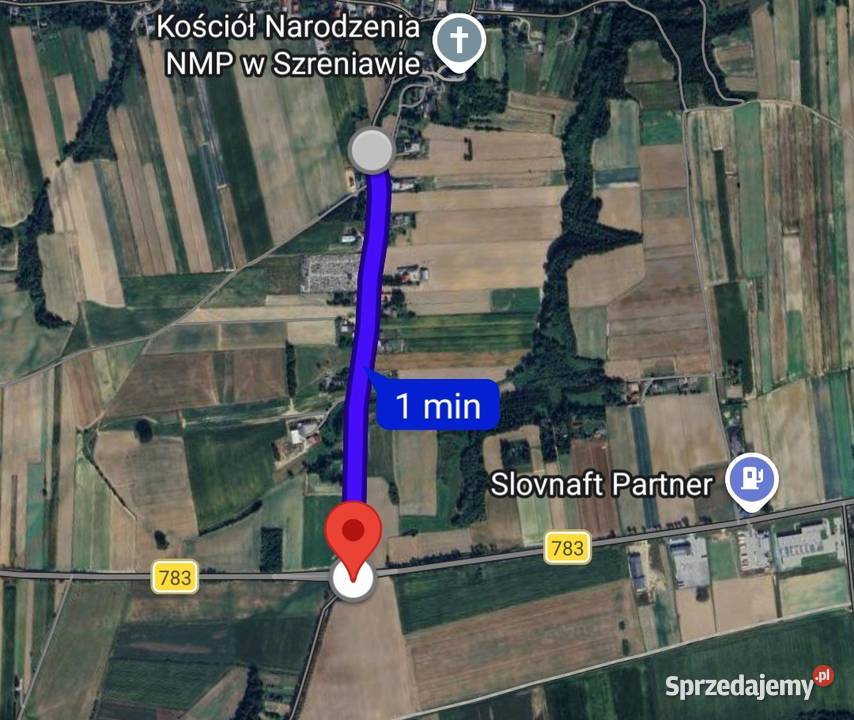 Działka budowlana usługowa handlowo-usługowa Szreniawa