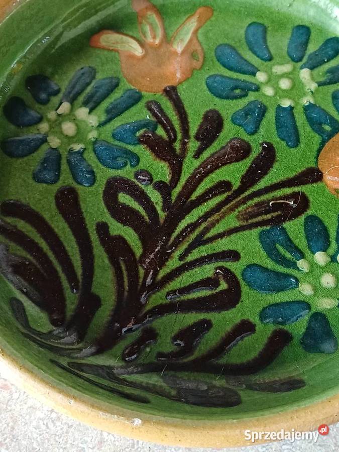 vintage patelnia ceramiczna Nowy Targ