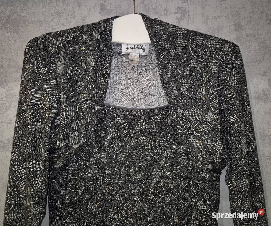Bluzka damska błyszcząca 42XL Inny wzór Bluzki i koszule Bluzki i koszule Łódź