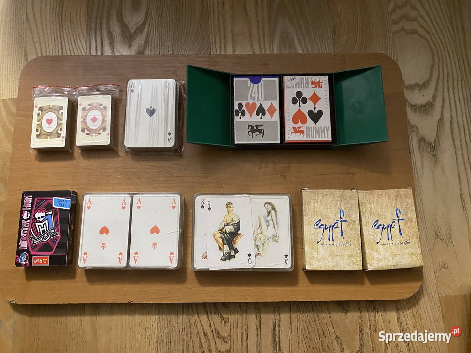 Karty do gry kolekcjonerów