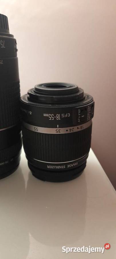 Aparat CANON EOS20D obiektywy ZESTAW Aparaty