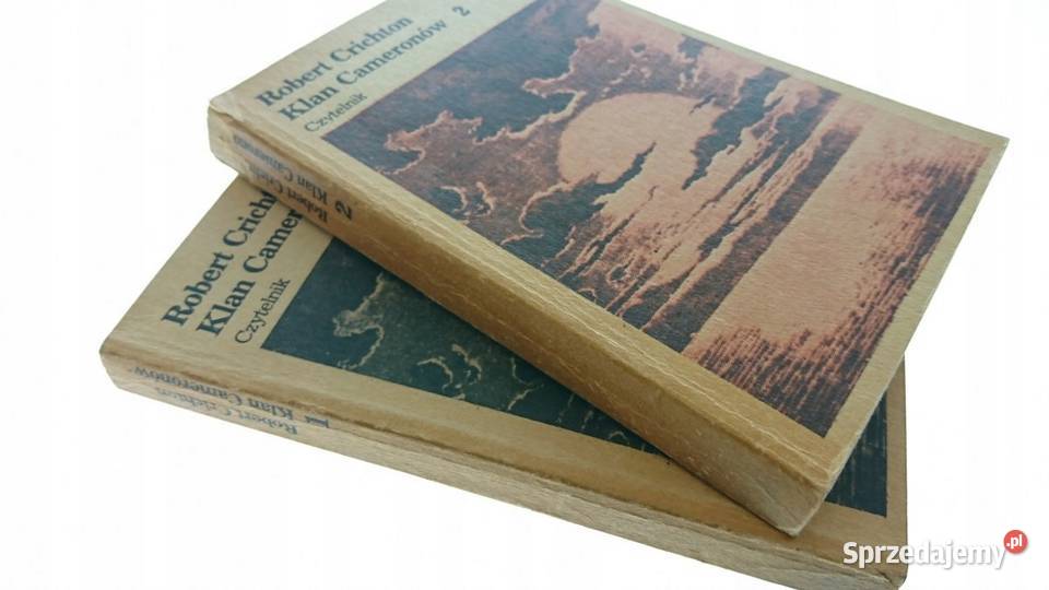 Klan Cameronów 2 tomy Crichton Komplet fa literatura piękna - proza zagraniczna Proza i poezja Goleniów
